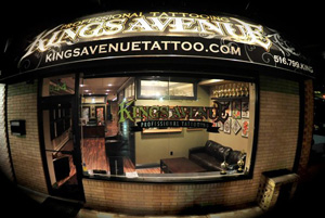 KINGS AVENUE TATTOO外観