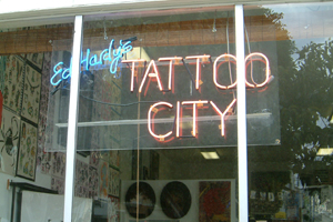 Ed Hardy's Tattoo City外観